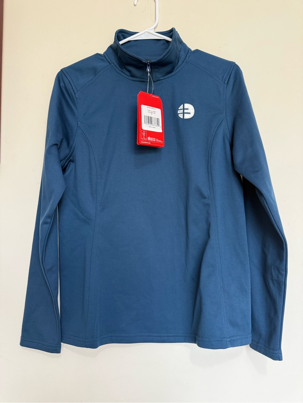 NWT The North Face Tech 1/4 Fleece Teal Blue Women’s Medium